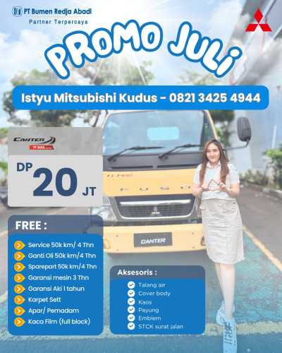 Special Promo Mitsubishi Canter pati 2025